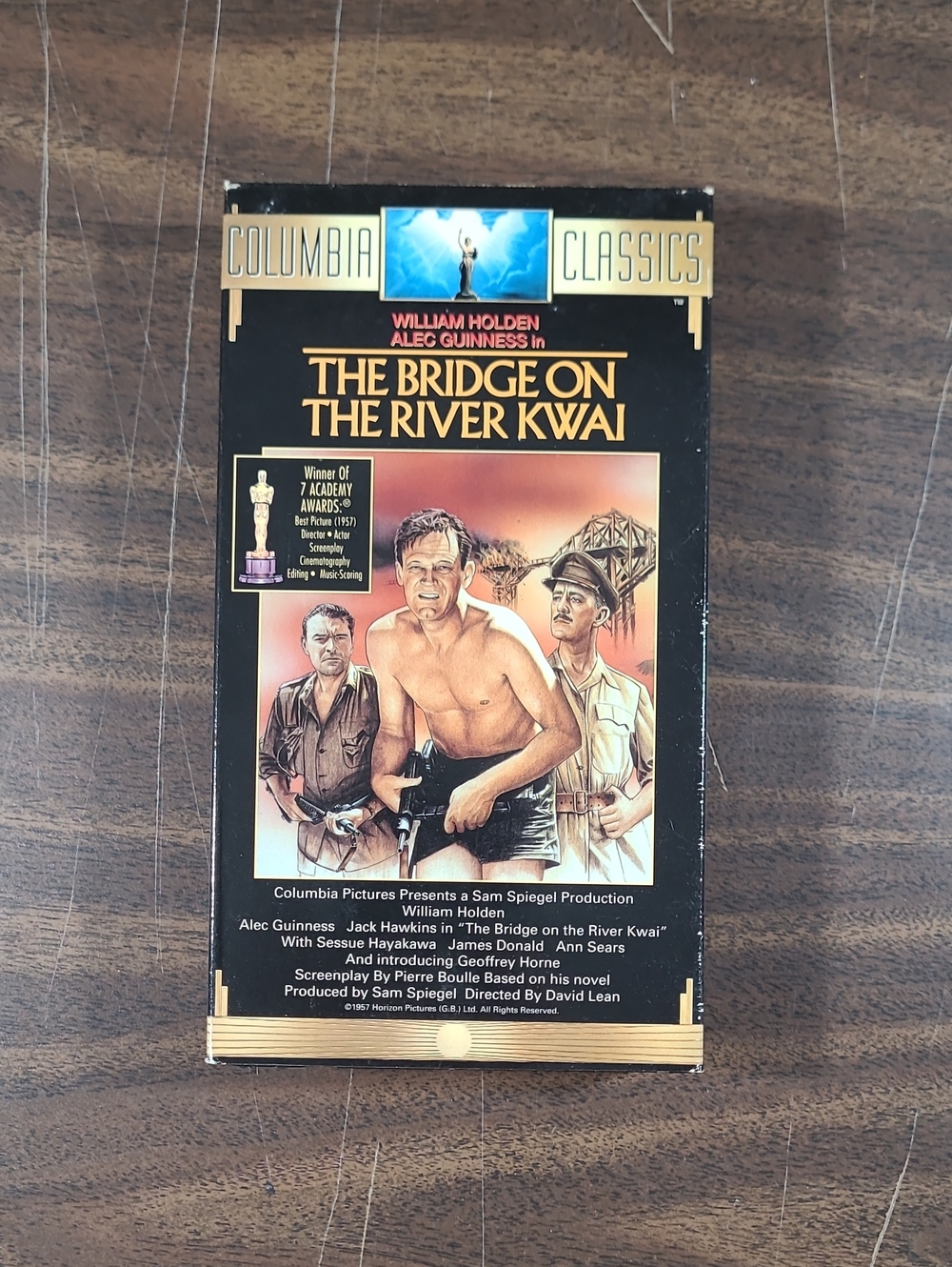 The Bridge on the River Kwai VHS Movie